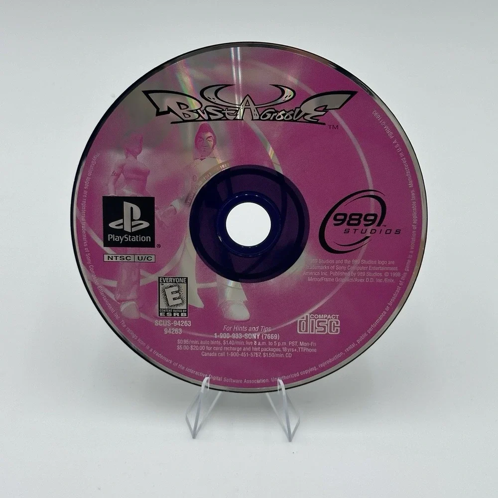 Bust A Groove (Sony PlayStation 1, 1998) PS1 Black Label - Retro Rhythm Game